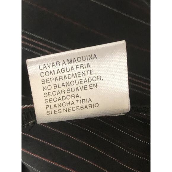 Romana Studio Women 2PC Skirt Suit 16 Long Sleeve Clueless Preppy Black 4 Button - Picture 9 of 13